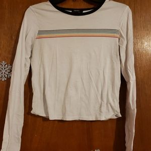 Long Sleve Cropped Shirt